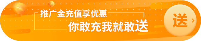 推广金充值